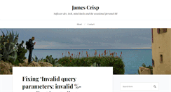 Desktop Screenshot of jamescrisp.org